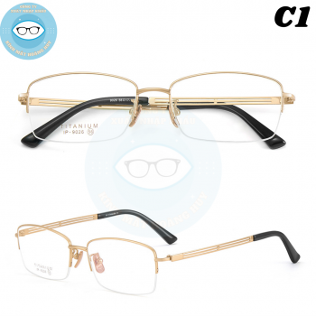 Gọng kính kim loại mã 9026